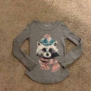 Long sleeve , thumb holes ,